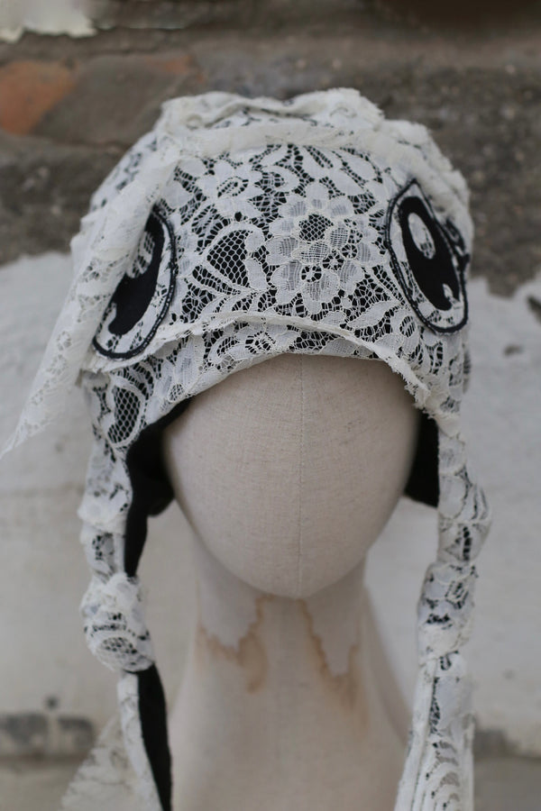 VeniceW 25 Autumn and Winter Seagull Hat VCW-H1-lace-White Lace (H1 H1-lace)